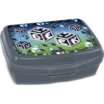 Ars Una Кутия за обяд ARS UNA Geek 5539 пластмаса без BPA 165x135x60 mm 52545399 (52545399)