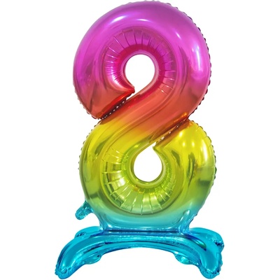 Godan Свободностоящ балон от фолио 8 дъга 74см