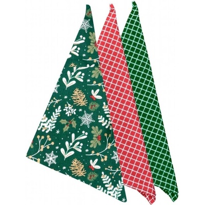 decoDoma ZIMNÍ VĚTVIČKY 45 x 70 cm 3 ks