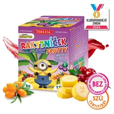 Terezia Rakytníček frutty MIMONI 60 ks