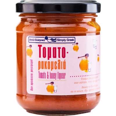 Simply Greek Omáčka z řeckých rajčátek s medovým likérem 200 g