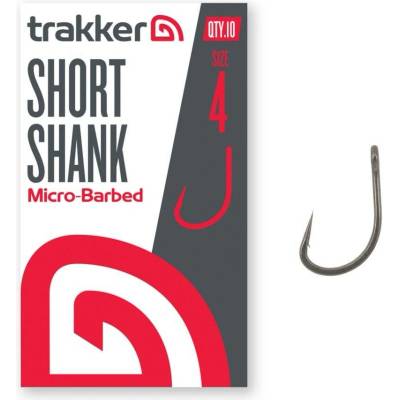Trakker Short Shank Hooks Micro Barbed vel.4 10 ks