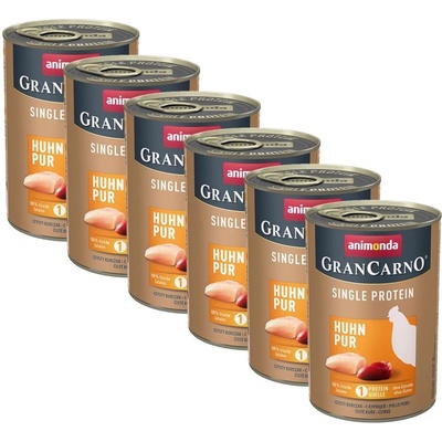 Animonda GranCarno Single Protein - пиле 6 x 400г