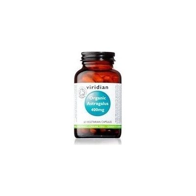 Viridian Organic Astragalus 400 mg 60 kapsúl
