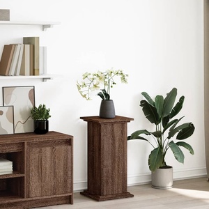vidaXL Стойка за витрини със съхранение 31x30x60 см инженерно дърво (854622)