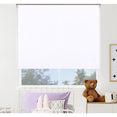 FOA Látková roleta, STANDARD, Snehovo biela, LM 051 112 x 240 cm
