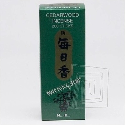 Nippon M/S japonské vonné tyčinky Cedarwood 200 ks
