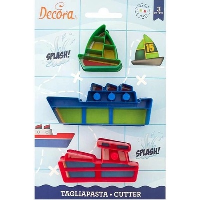 Decora Plastové vykrajovátko Námornícká (3ks)