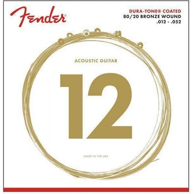 FENDER Струни за акустична китара 12-52 80/20 Dura-Tone® 880L by Fender