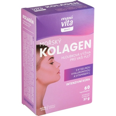 Maxi Vita Mor kolag+kys hyal 60 kapsúl