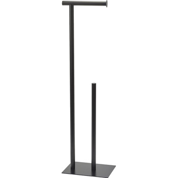 Aqua Nova Поставка за тоалетна хартия Icon черна (ICORXH-09)