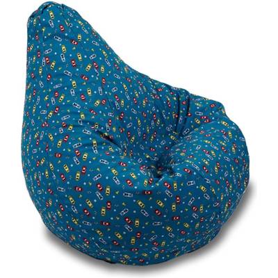 Pufrelax Пуф круша за деца Nirvana Light, Водоустойчив, GO! GO! GO! , Многоцветен