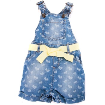 Minoti Dívčí Džínové kraťasy s laclem