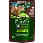 Monge BWild Grain Free buffalo & vegetables 85 g