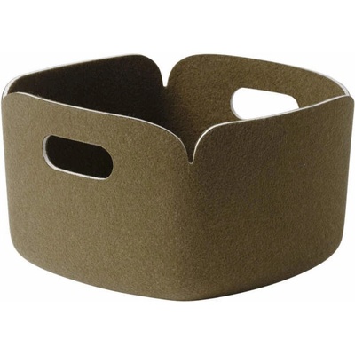 Muuto Kôš Restore 28 x 28 brown green