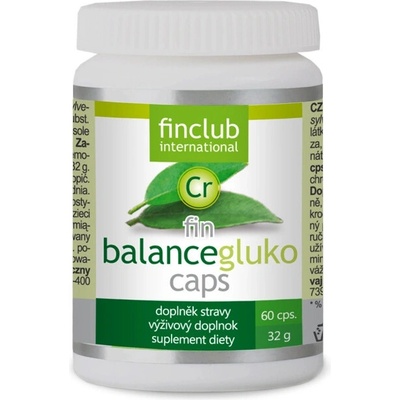 Finclub Balancegluko caps 60 kapsúl