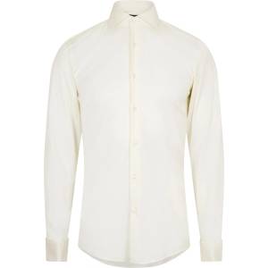 HUGO BOSS Риза с дълъг ръкав Boss Men's H Hank Spread Long Sleeve Oxford Shirt - Natural