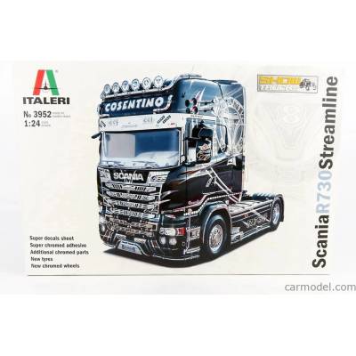Italeri Scania R730 ťahač Streamline 2-assi 2011 1:24 /