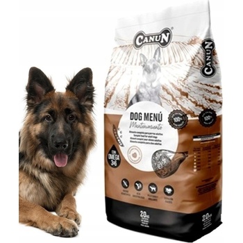 Canun dog menu s hovädzím mäsom 30% mäsa 20 kg