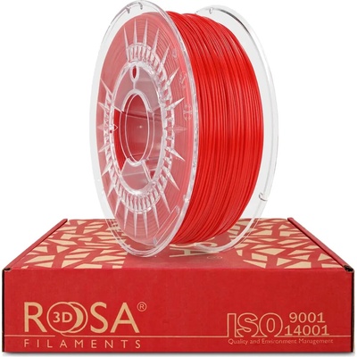 Rosa3D ROSA TPU HardTech+ 83D Červená/Red 1,75mm 1 kg