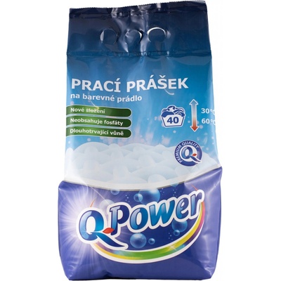 Q-Power prášok na pranie Color 40 PD