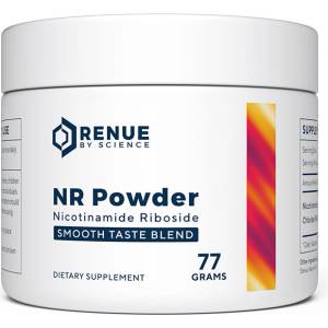 Renue by science Клетъчно обновяване с никотинамид рибозид NR - NAD+ бустер с мощен антиейджинг ефект, 500 mg, 77 g прах (685116 RBS)