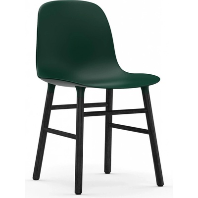 Normann Copenhagen Form Chair zelená / čierna dub