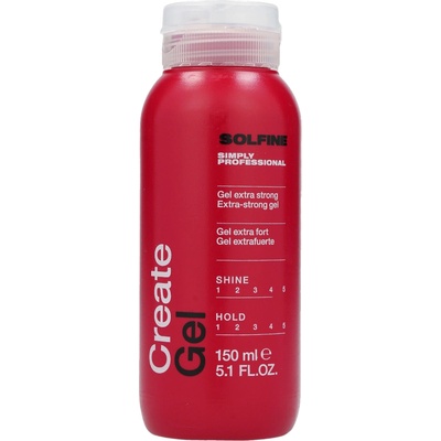 Solfine kreatívny gél na úpravu vlasov, 150 ml
