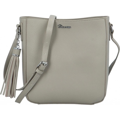 Dámská koženková crossbody Milada šedá