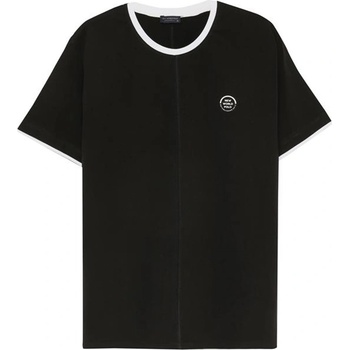 New World Polo Мъжка Slim Fit тениска 23SSM20359 - Черна #383561 (383561_Черно)