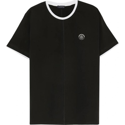 New World Polo Мъжка Slim Fit тениска 23SSM20359 - Черна #383561 (383561_Черно)