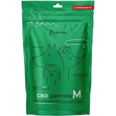 Dental Care CBD Pamlsky M Cure Point 100 g