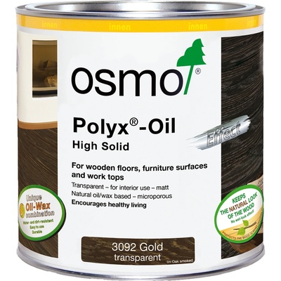 Osmo Hardwax-Oil Effect 3092 Gold - масло с твърда вакса 0.75л (2700)