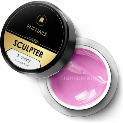 Enii Nails Sculpter 1 glassy stavební UV/LED gel 30 ml