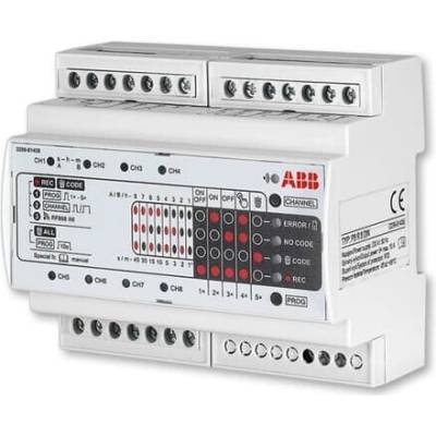 ABB Přístroj Rf 3299-81408 Přijímač RF spínací,8násobný,řadový,868 MHz