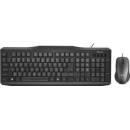 Sety klávesnic a myší Trust Classicline Wired Keyboard and Mouse 21392