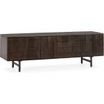 MOME Тъмнокафява маса за телевизор от масивно манго 145x48x40 cm Kalai - MOME (19505)