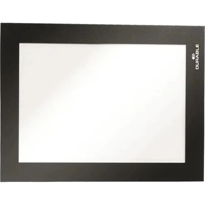 DURABLE Informačný panel, A6, magnetický, DURABLE "DURAFRAME MAGNETIC", čierna
