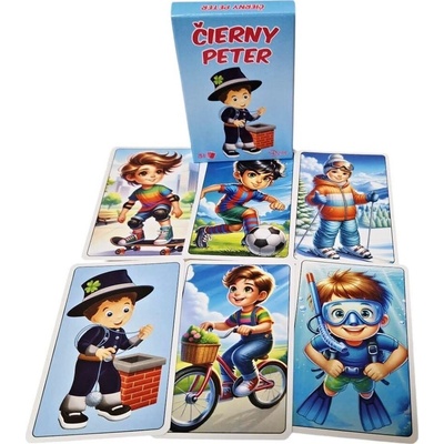Čierny Peter pre chlapcov 31kariet