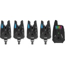 Rybářské signalizátory Flacarp Sada 4+1 X8 + RX8 Černá