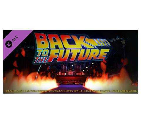Planet Coaster - Back to the Future Time Machine Construction Kit