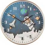 4Living Детски стенен часовник 4Living - Rocket, Ø 30 cm (TB 4Living 648265)