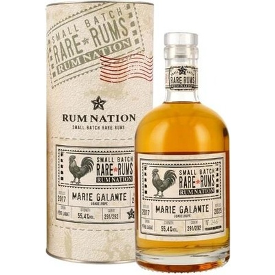 Rum Nation Marie Galante 2017-2025 55,4% 0,7 l (tuba)