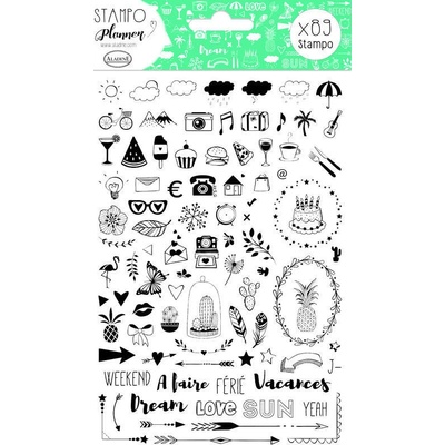 StampoPlanner - diářová razítka, můj diář, 89 ks – Zboží Dáma