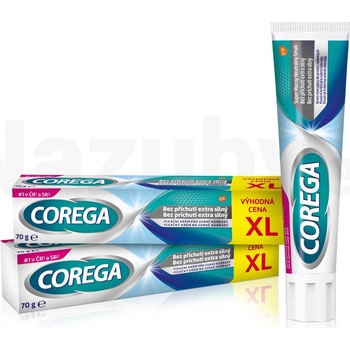 Corega Extra Strong Neutral fixačný krém 2 x 70 g