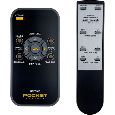 GENERAL Audio research ref610t - дистанционно управление дубликат (ref610t)