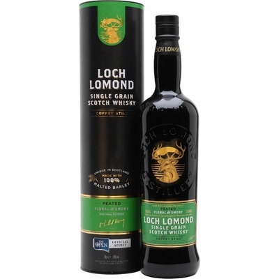 Whisky Loch Lomond Single Grain Peated 46% 0,7 l (tuba)