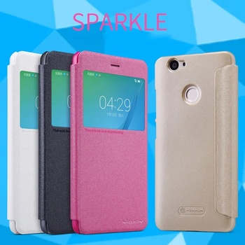 Image 1 of Huawei Nova Nillkin Window Кожен Калъф и Протектор
