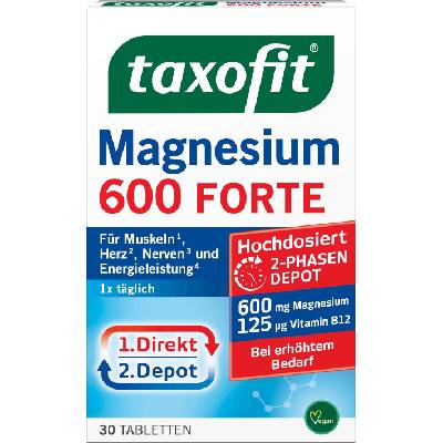 taxofit® Magnesium 600 forte - 30 таблетки
