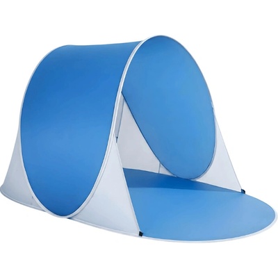 Textilomanie Samorozkládací plážový stan SUNSHADE 190x120 cm, modrá/bílá